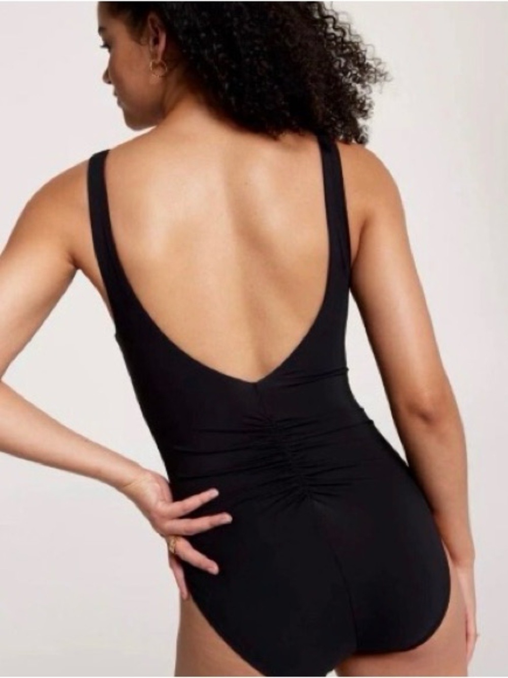CALIA Ruched One Piece Swimsuit. - Picture 3 of 7